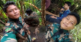 বান্দরবানে চাঁদা উত্তোলনকালে সেনাবাহিনীর গুলিতে কেএনএফ সদস্য আহত